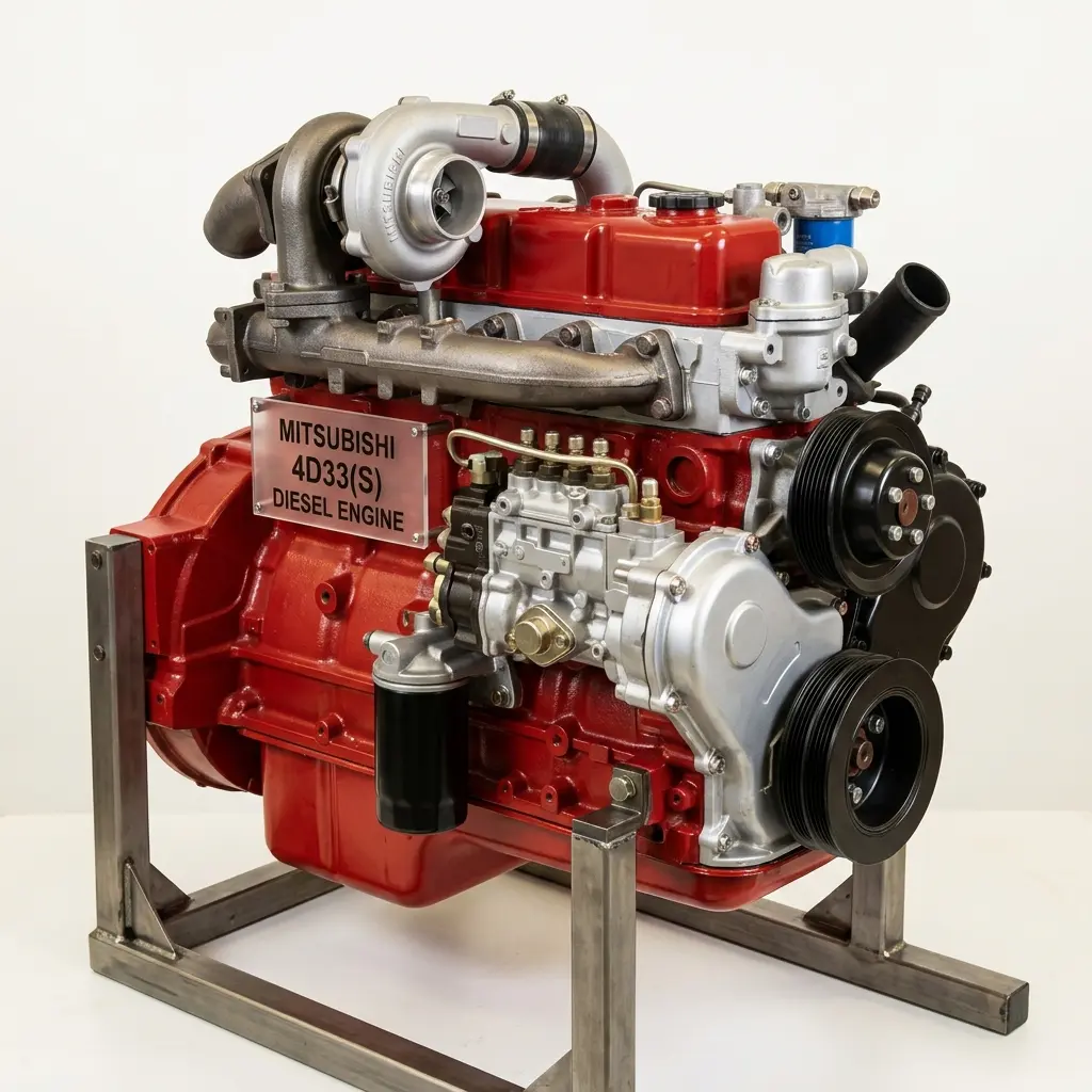 Mitsubishi 4D33(S) Commercial Diesel Engine | Standard Reliability Workhorse