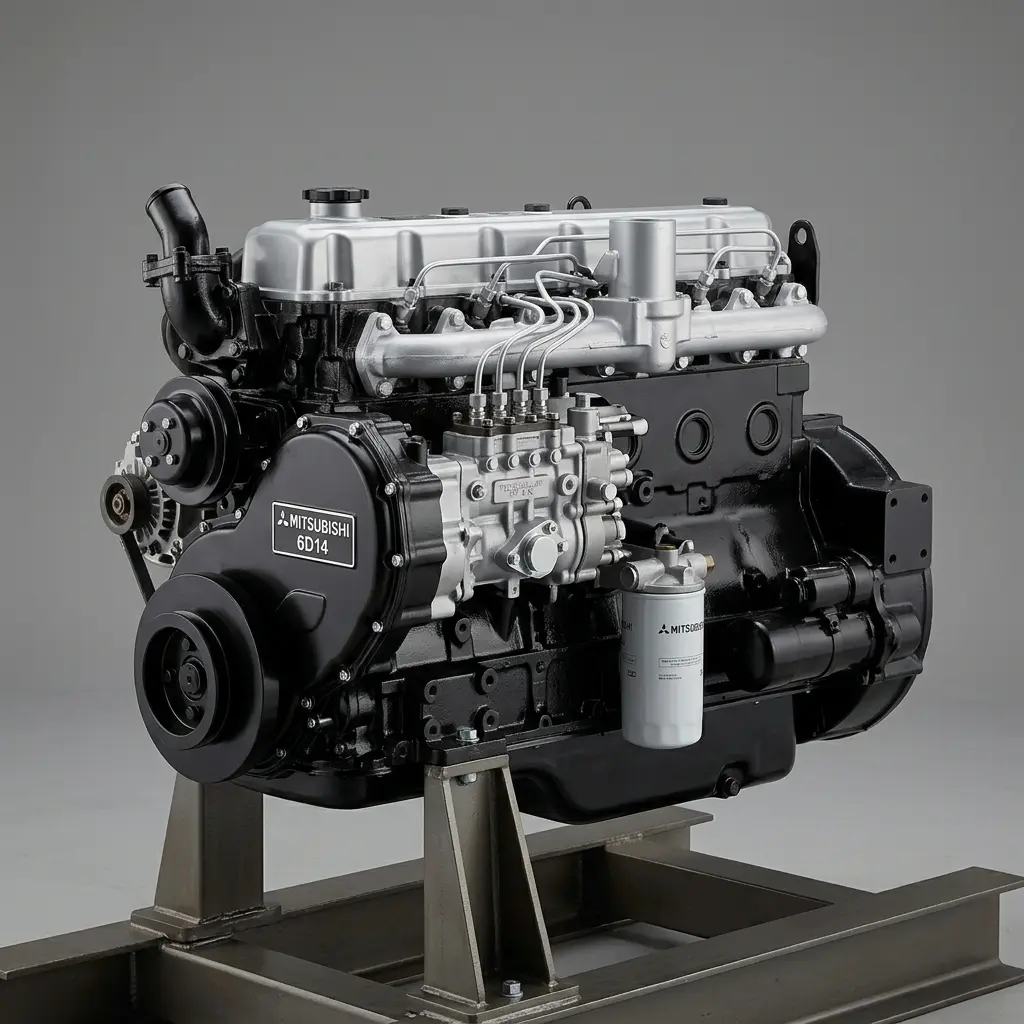 Mitsubishi 6D14 Commercial Diesel Engine | Heavy-Duty Six-Cylinder Legend
