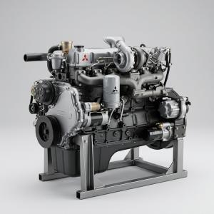 Mitsubishi 6D15 Commercial Diesel Engine | Heavy-Duty Six-Cylinder Workhorse